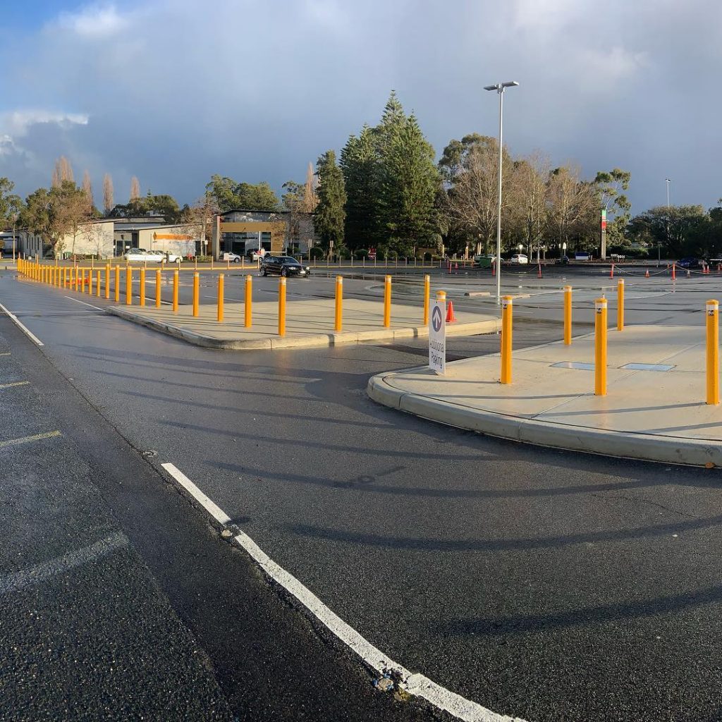 Removable Bollards Installed In Perth